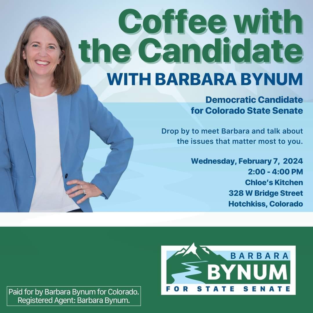 Coffee with the Candidate - Barbara Bynum