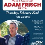 Meet & Greet with Adam Frisch in Delta at Doghouse Espresso